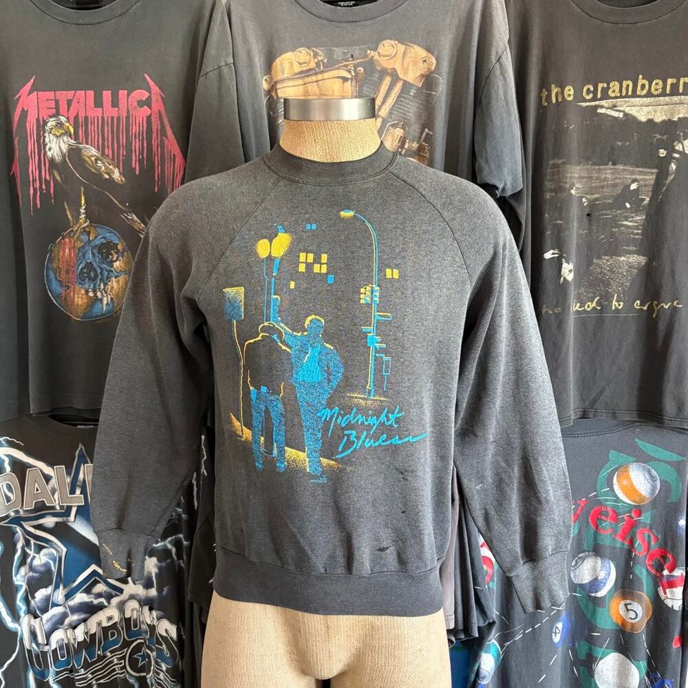 Vintage 1980s1990s midnight blues crewneck